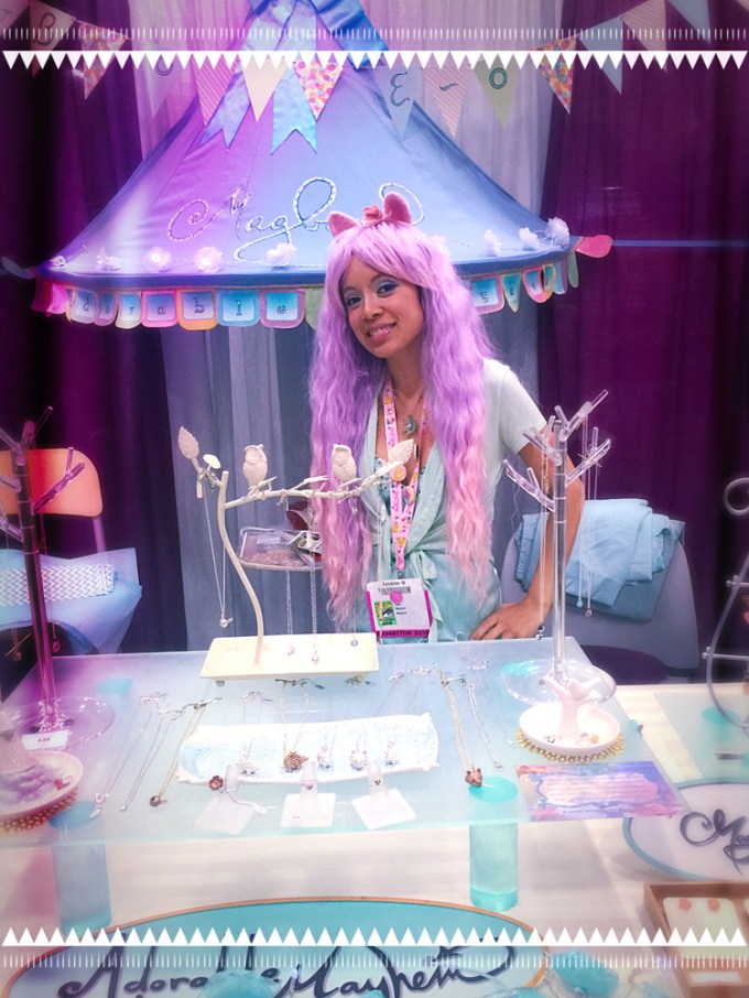 The fun has just begun! I love this lavender and pink wig I purchased from Gothic Lolita!