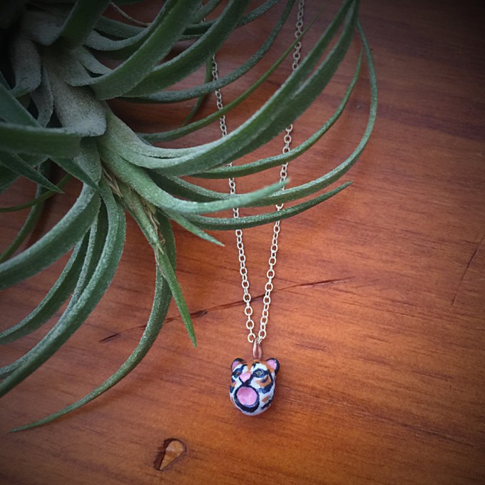 My tiny tiger necklace